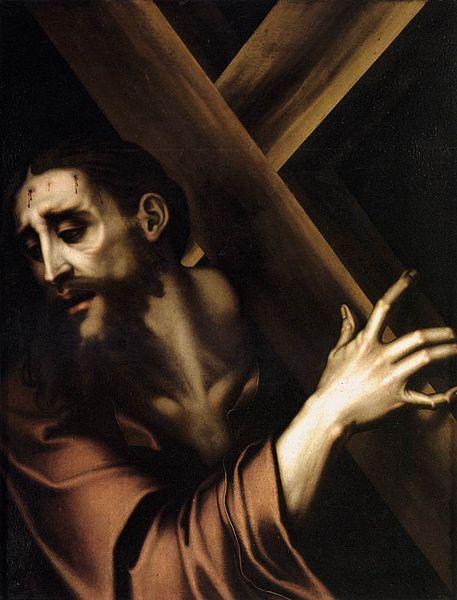 MORALES, Luis de Christ Carrying the Cross oil painting image